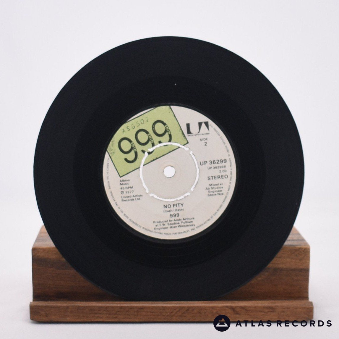 999 - Nasty, Nasty - 7" Vinyl Record - VG+/VG+