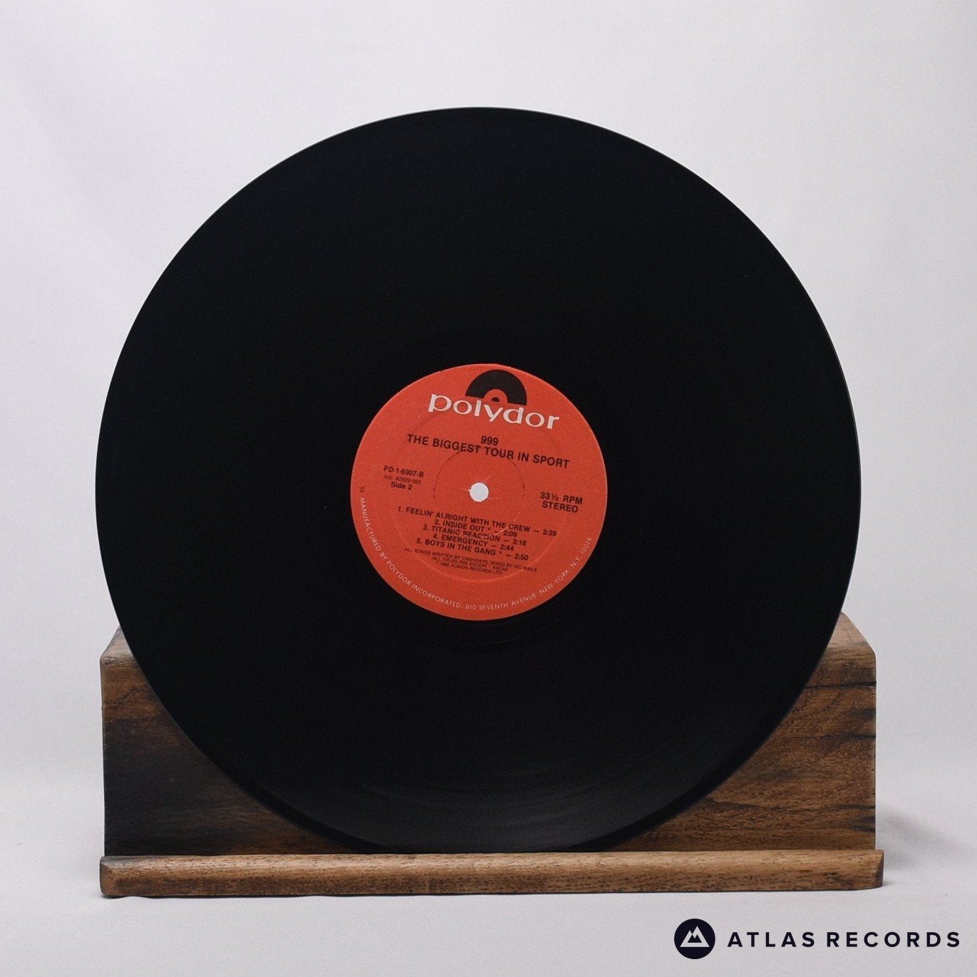 999 - The Biggest Tour In Sport - LP Vinyl Record - VG+/VG+