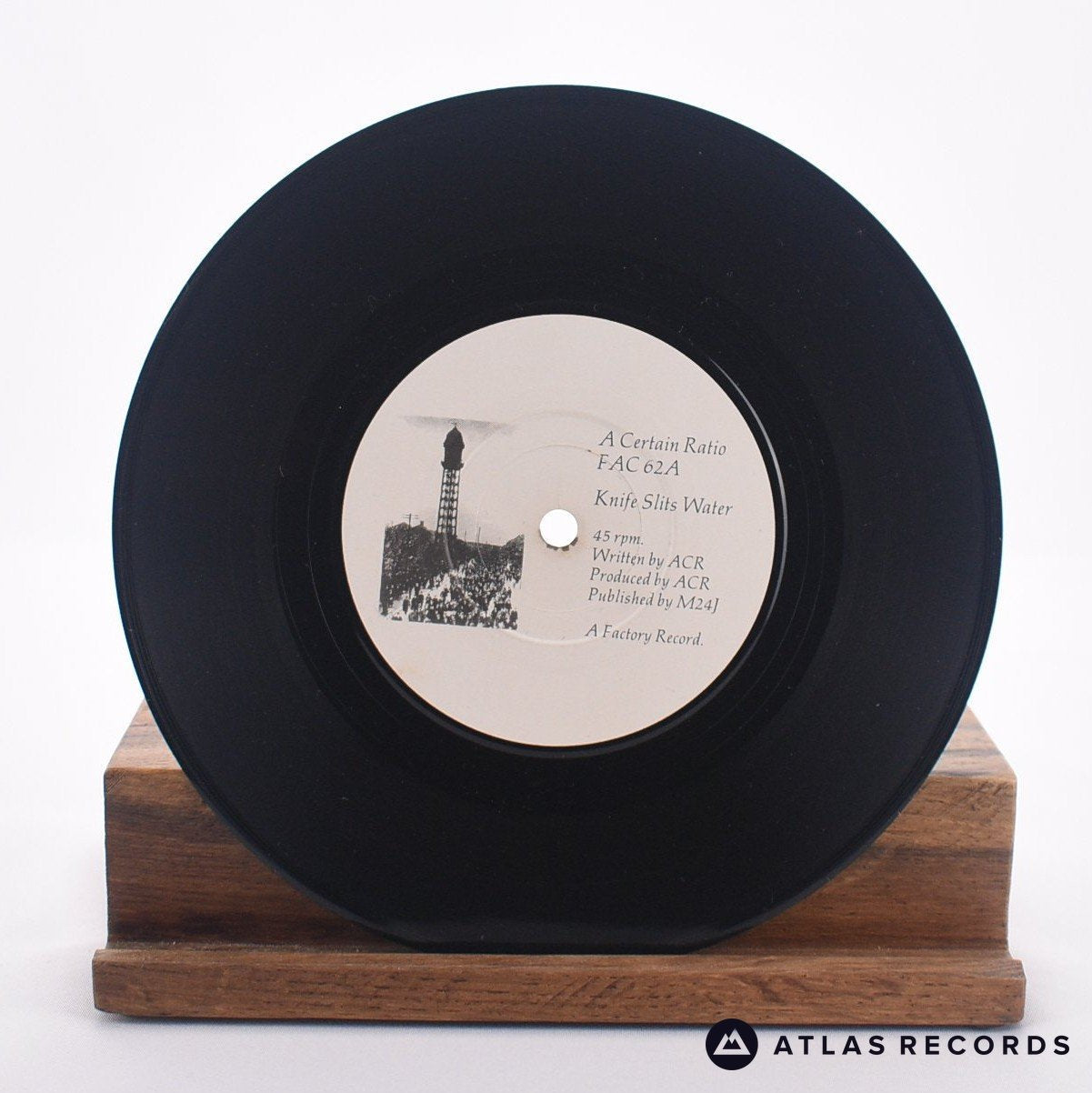 A Certain Ratio - Knife Slits Water - 7" Vinyl Record - VG/VG+