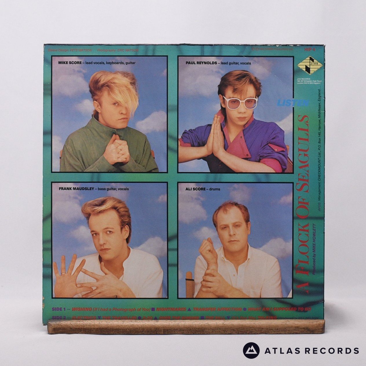 A Flock Of Seagulls - Listen - LP Vinyl Record - VG+/EX