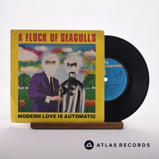 A Flock Of Seagulls - Modern Love Is Automatic - 7" EP Vinyl Record - VG+/EX
