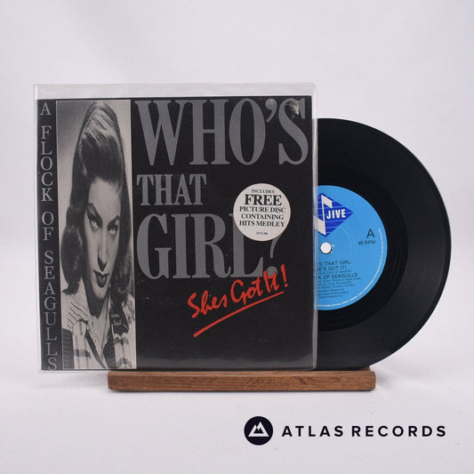 A Flock Of Seagulls - Who's That Girl - 2 x 7" Vinyl Record - VG+/VG+