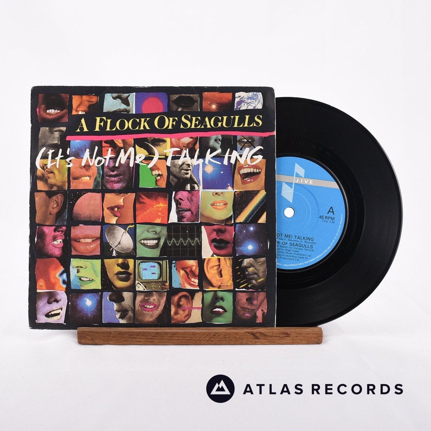 A Flock Of Seagulls - (It's Not Me) Talking - 7" Vinyl Record - VG+/VG+