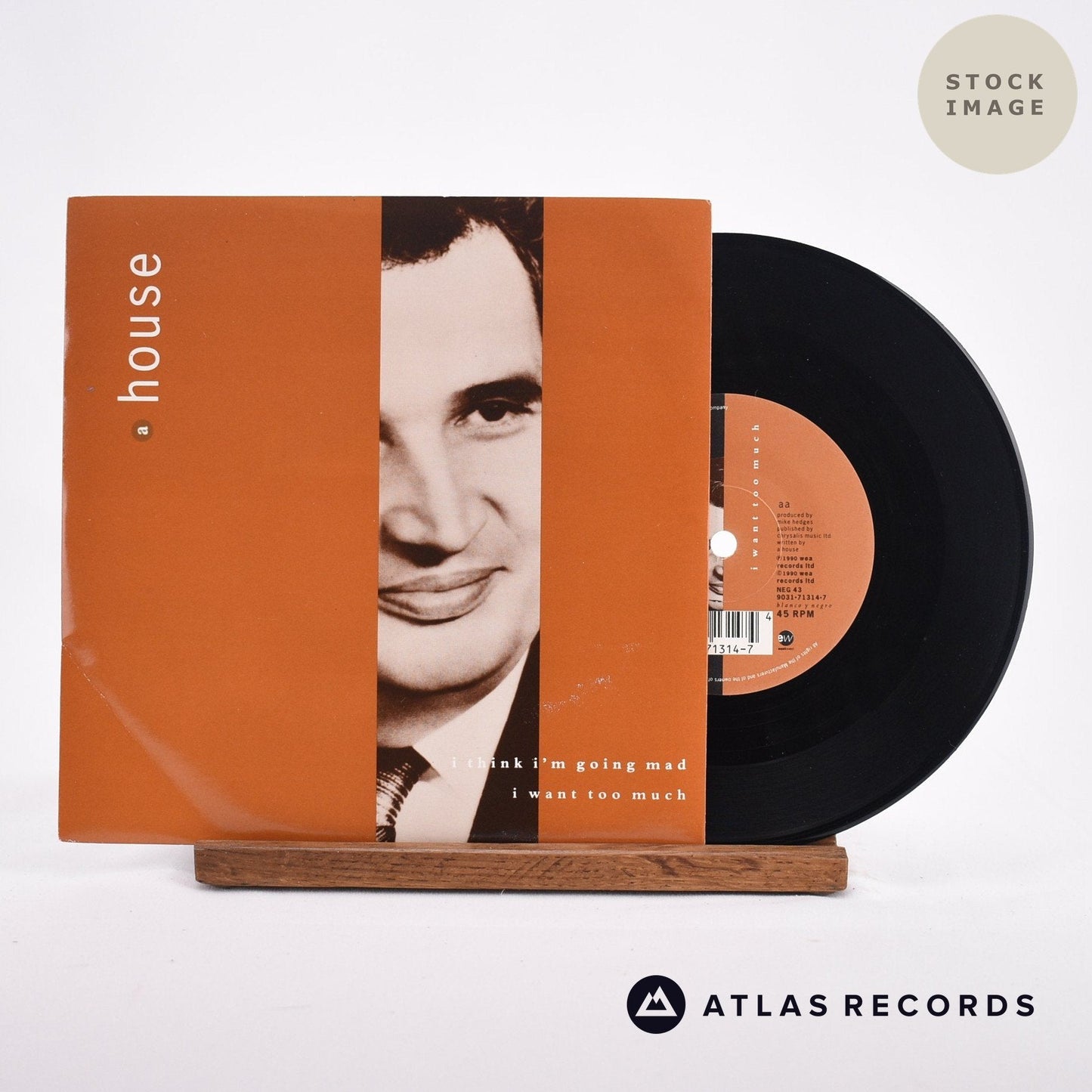 A House - I Think I'm Going Mad - 7" Vinyl Record