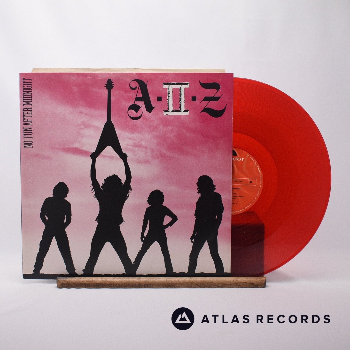 A II Z - No Fun After Midnight - Red a b 12" Vinyl Record - VG+/VG+