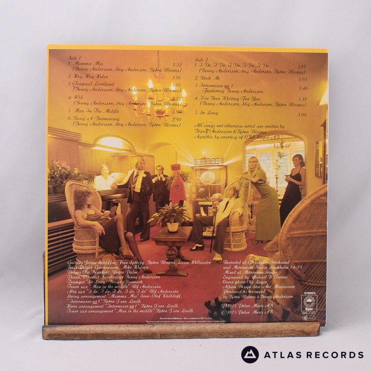 ABBA - ABBA - Reissue LP Vinyl Record - EX/EX