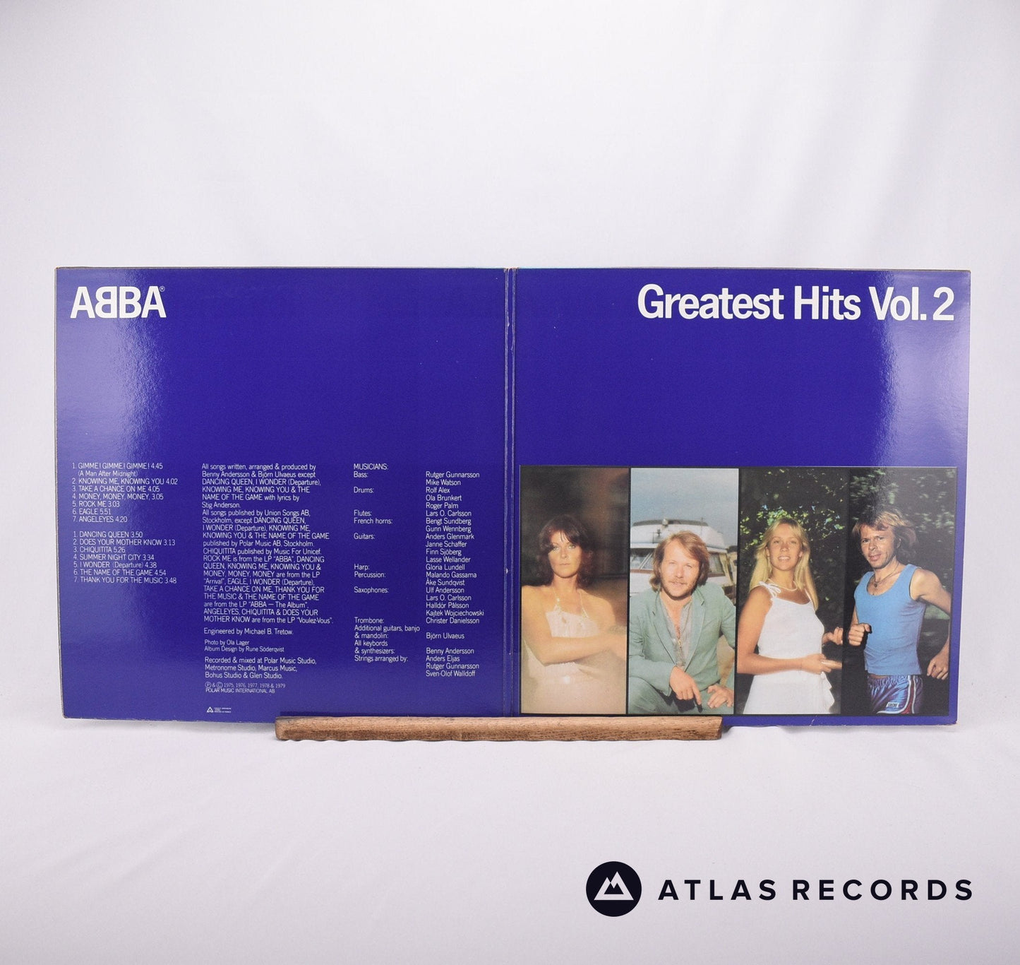 ABBA - Greatest Hits Vol. 2 - Gatefold French LP Vinyl Record - VG+/VG+