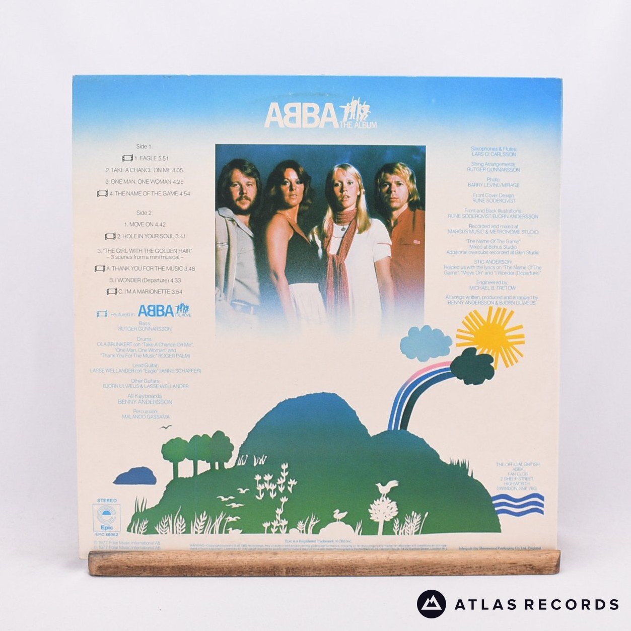 ABBA - The Album - Gatefold LP Vinyl Record - EX/EX
