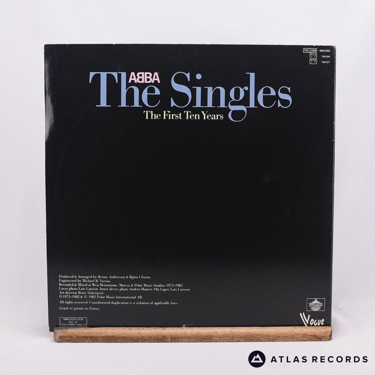ABBA - The Singles - The First Ten Years - Double LP Vinyl Record - VG+/VG+