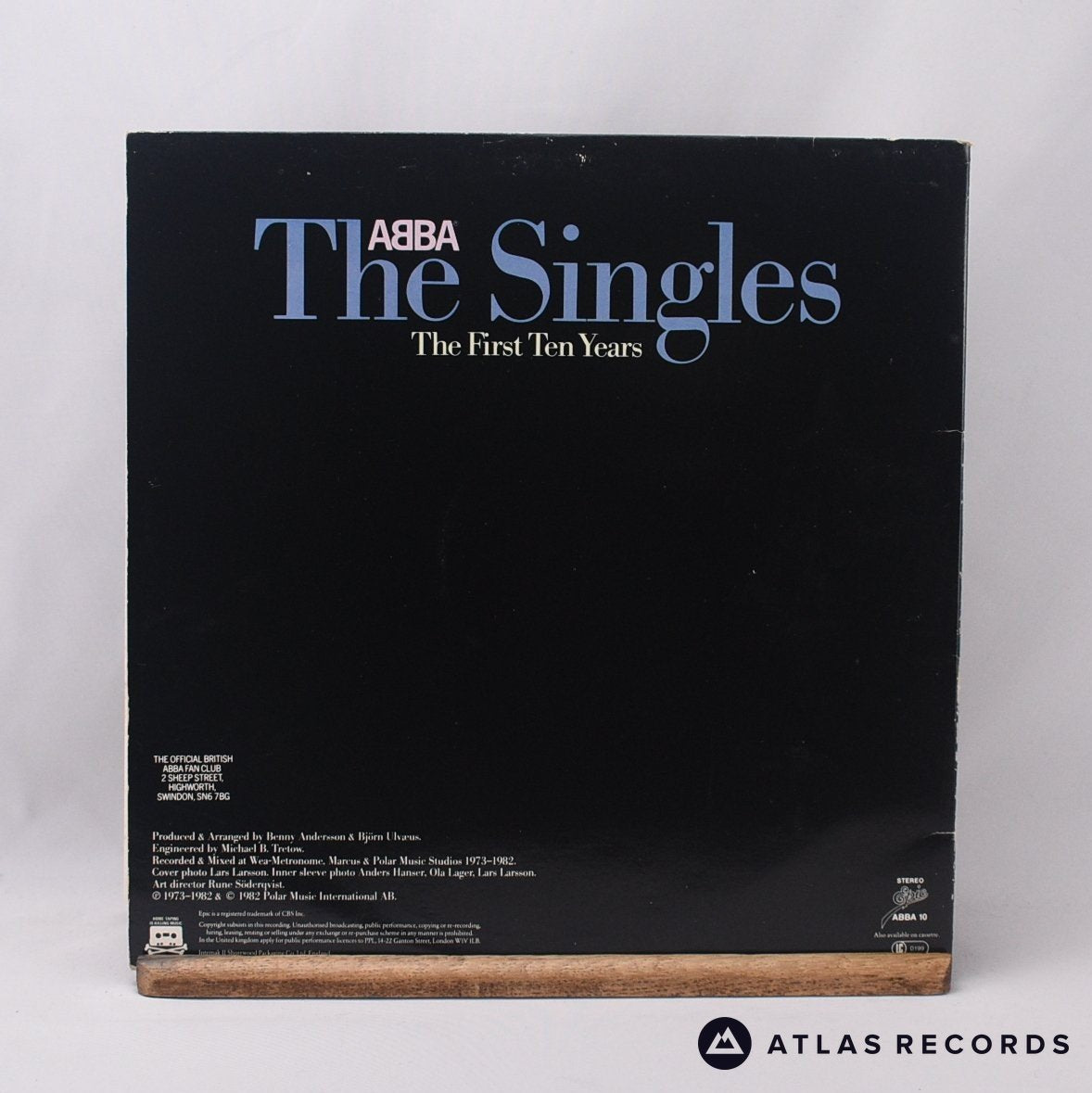ABBA - The Singles (The First Ten Years) - Double LP Vinyl Record - EX/VG+