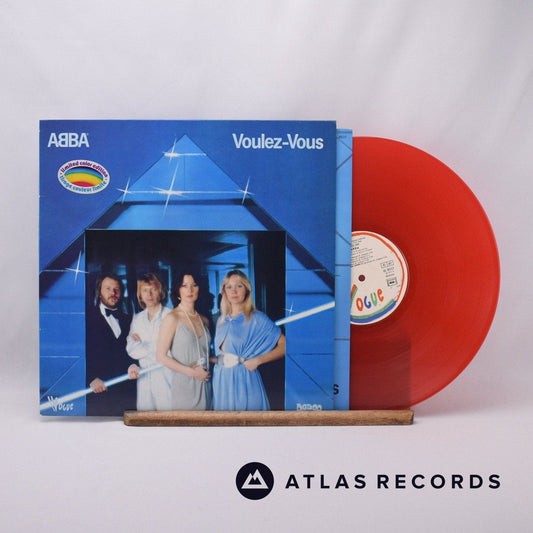 ABBA - Voulez-Vous - Red Clear Limited Edition A2 B2 LP Vinyl Record - EX/VG+