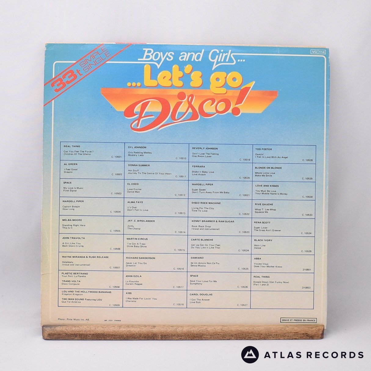 ABBA - Voulez-Vous / Does Your Mother Know - Blue A B 12" Vinyl Record - VG+/EX