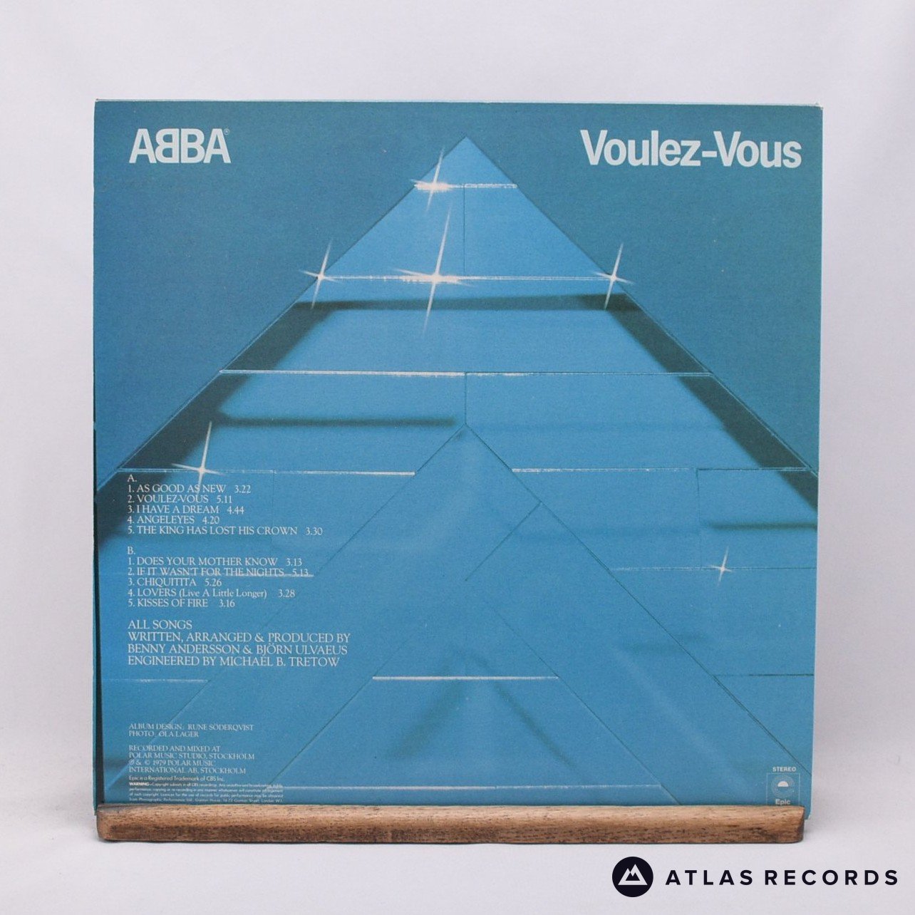 ABBA - Voulez-Vous - LP Vinyl Record - EX/EX