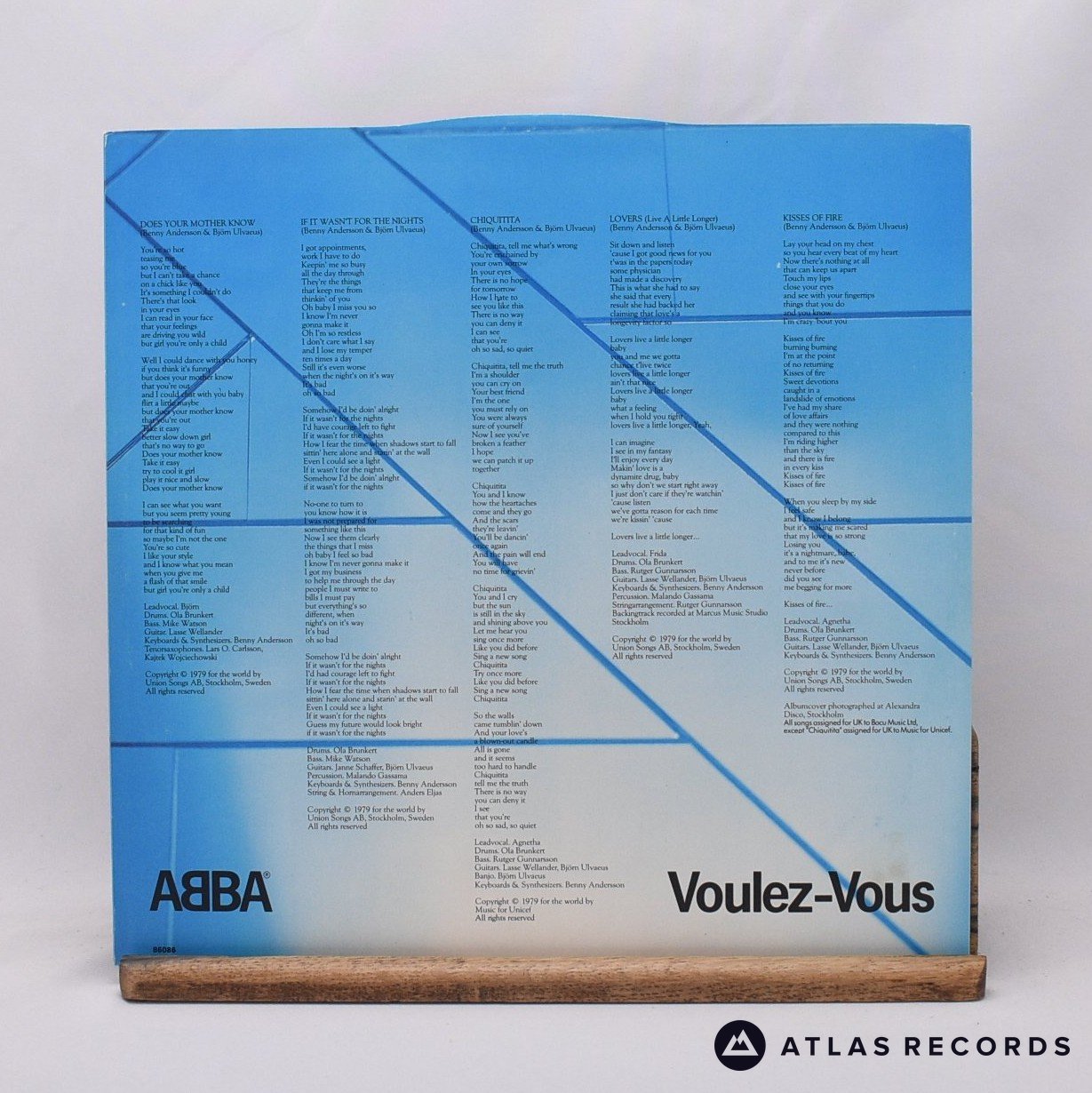 ABBA - Voulez-Vous - LP Vinyl Record - EX/EX