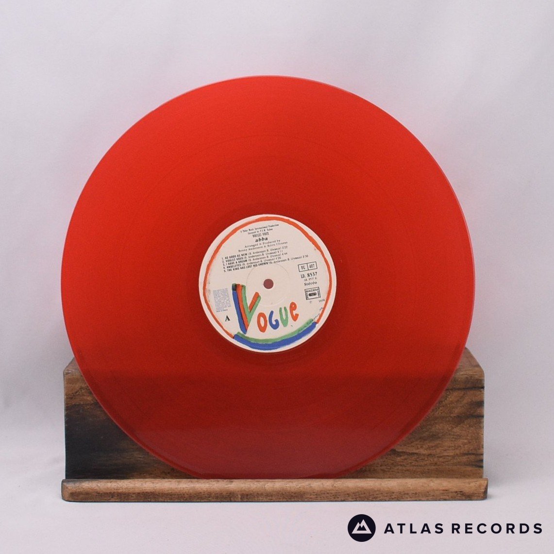 ABBA - Voulez-Vous - Red Clear Limited Edition A2 B2 LP Vinyl Record - EX/VG+