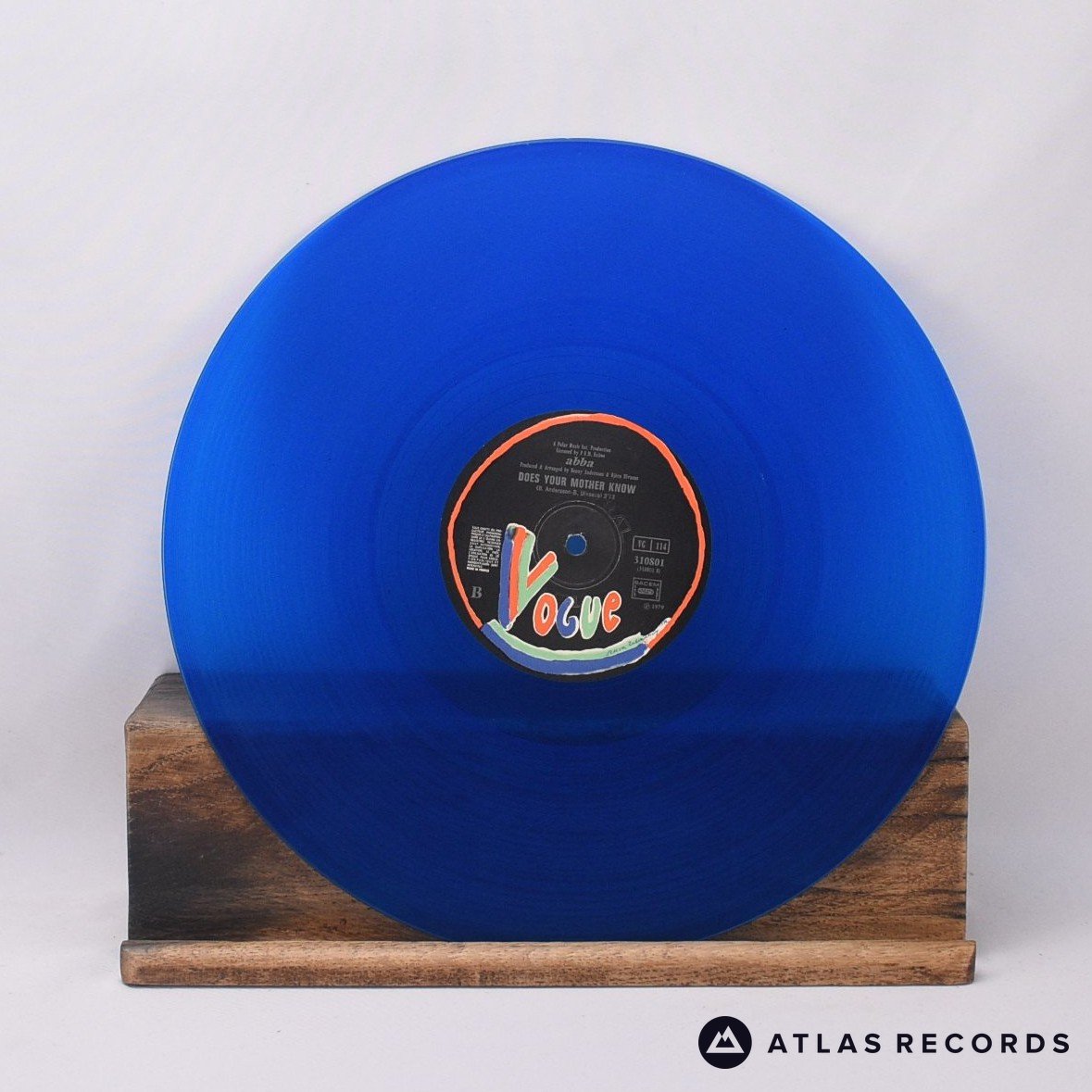 ABBA - Voulez-Vous / Does Your Mother Know - Blue A B 12" Vinyl Record - VG+/EX