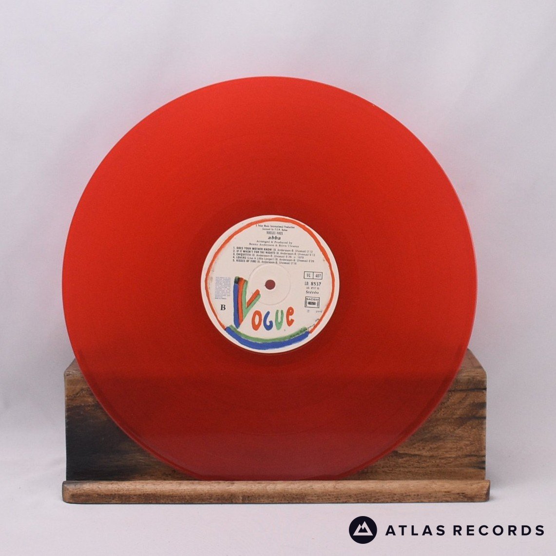 ABBA - Voulez-Vous - Red Clear Limited Edition A2 B2 LP Vinyl Record - EX/VG+
