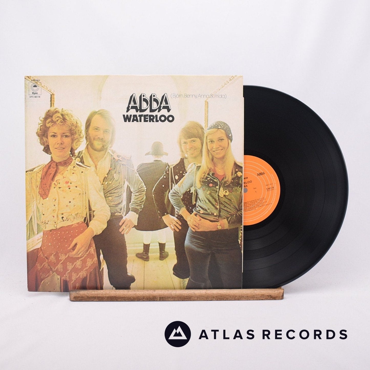 ABBA - Waterloo - Repress LP Vinyl Record - EX/EX