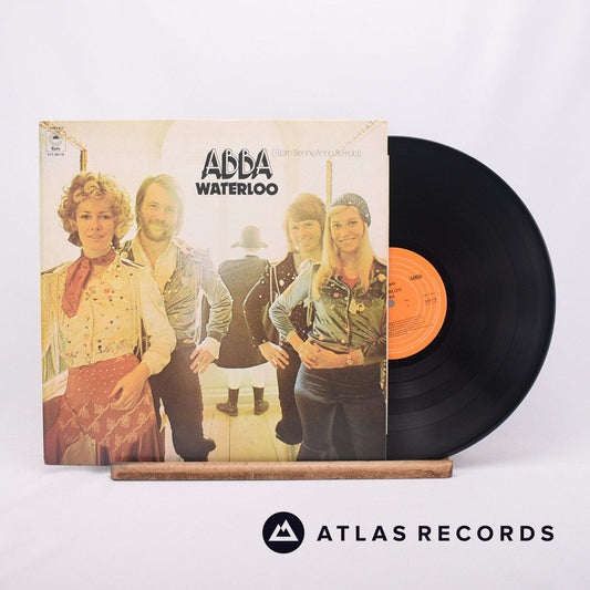 ABBA - Waterloo - Repress LP Vinyl Record - EX/EX