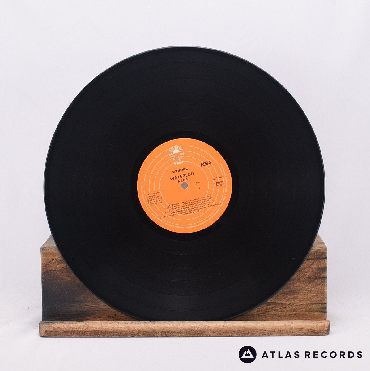 ABBA - Waterloo - Repress LP Vinyl Record - EX/EX