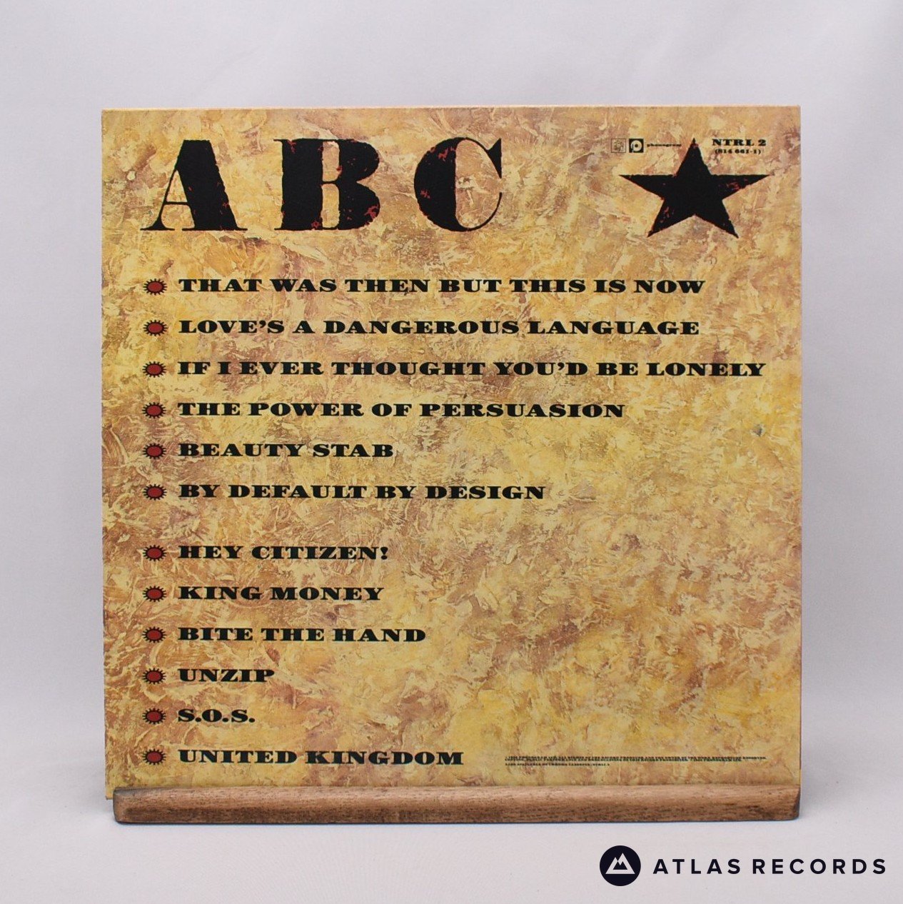 ABC - Beauty Stab - Townhouse LP Vinyl Record - EX/EX