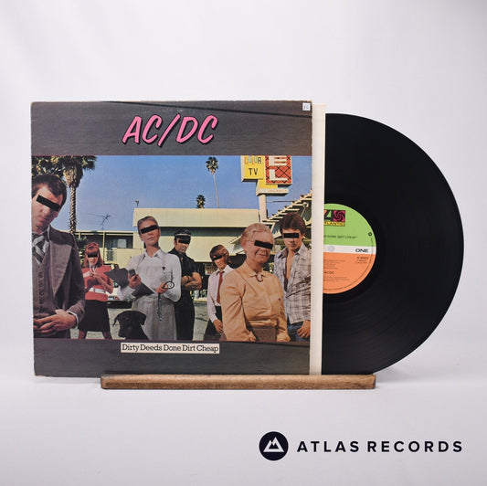 AC/DC - Dirty Deeds Done Dirt Cheap - Repress LP Vinyl Record - VG+/VG+