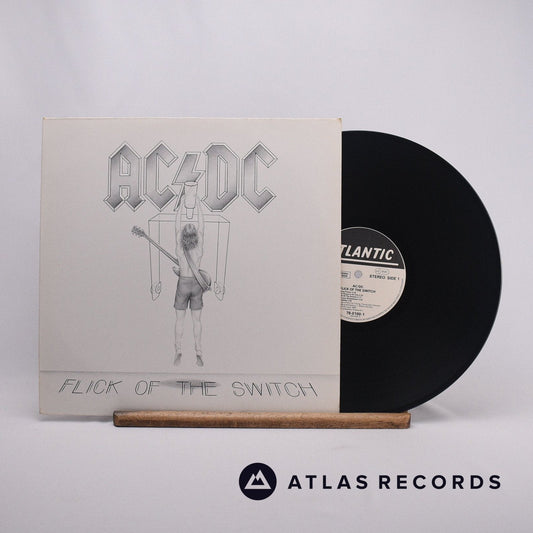 AC/DC - Flick Of The Switch - Embossed Sleeve LP Vinyl Record - EX/EX