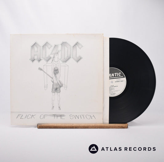 AC/DC - Flick Of The Switch - Embossed Sleeve Axx B5 LP Vinyl Record - VG+/VG+
