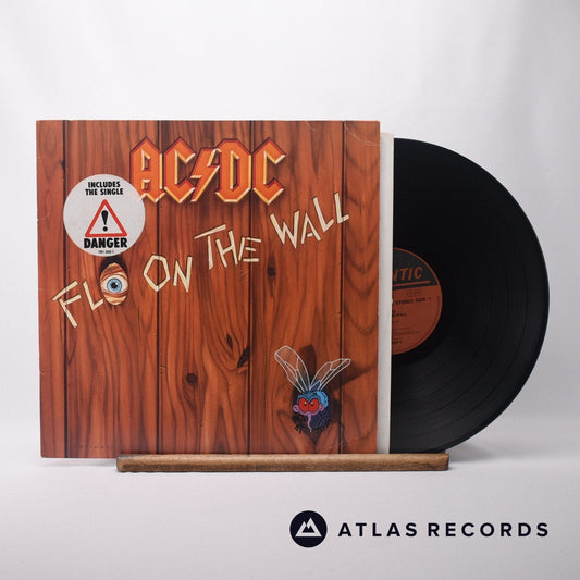 AC/DC - Fly On The Wall - A4 B-5 LP Vinyl Record - VG+/VG+