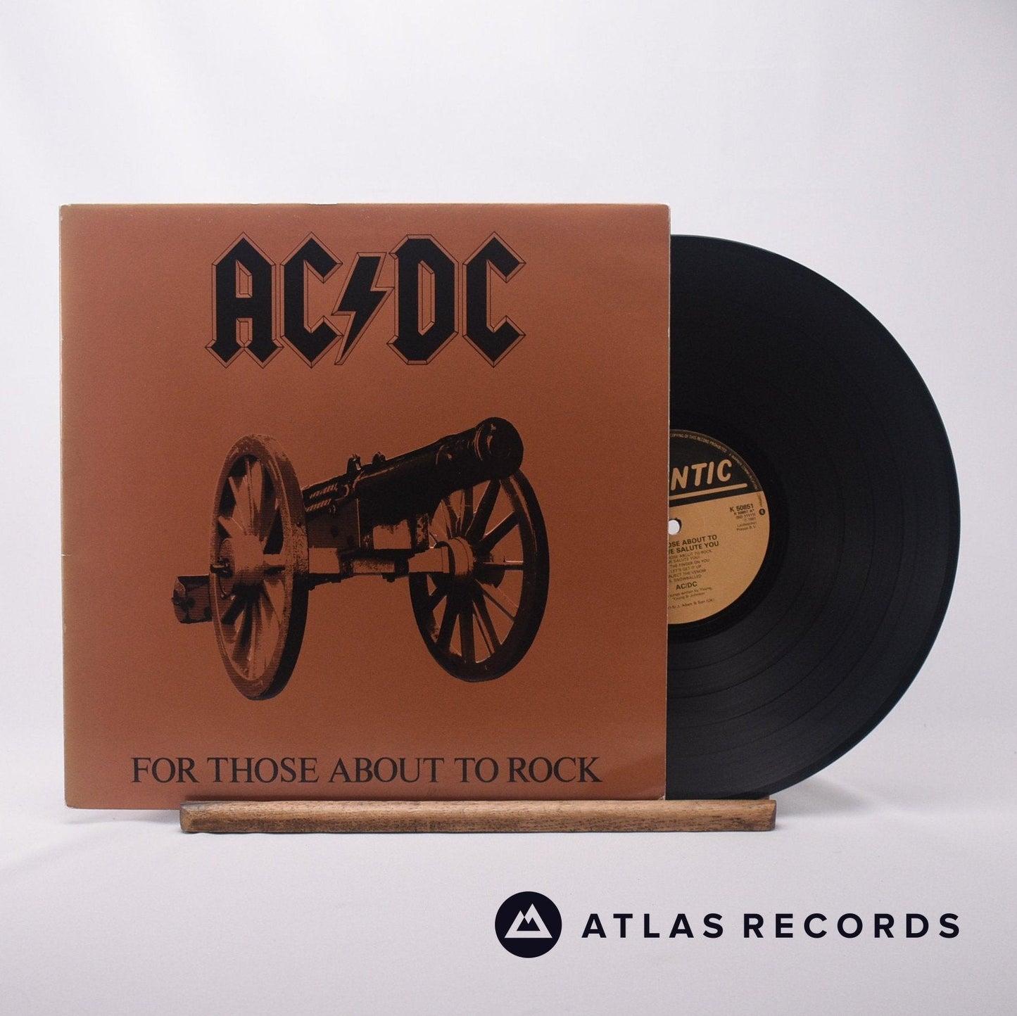AC/DC - For Those About To Rock We Salute You - LP Vinyl Record - VG+/VG+