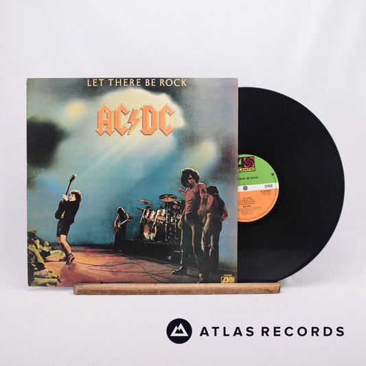 AC/DC - Let There Be Rock - Reissue Strawberry LP Vinyl Record - EX/VG+