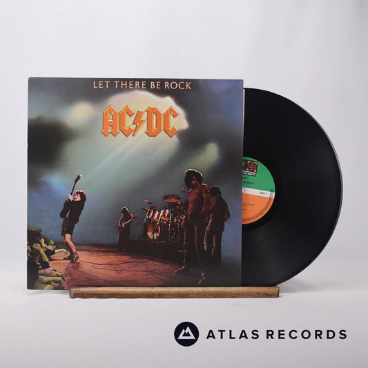 AC/DC - Let There Be Rock - Reissue Strawberry LP Vinyl Record - EX/EX