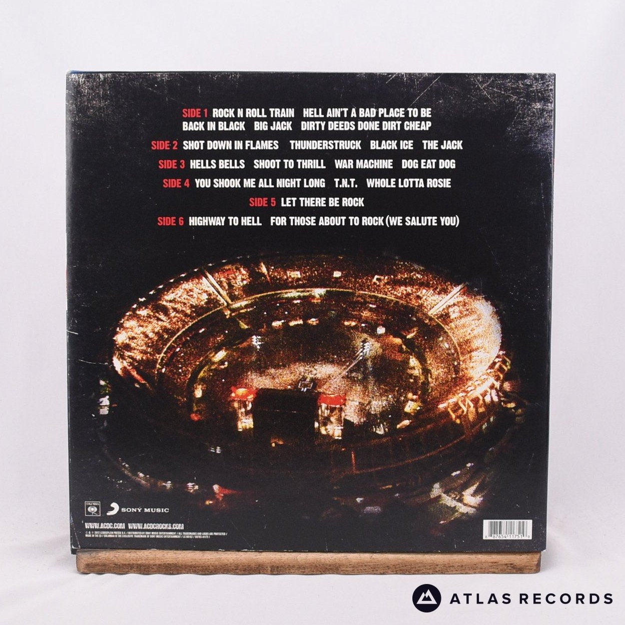 AC/DC - Live At River Plate - A1 B1 C1 D1 3 x LP Vinyl Record - EX/EX