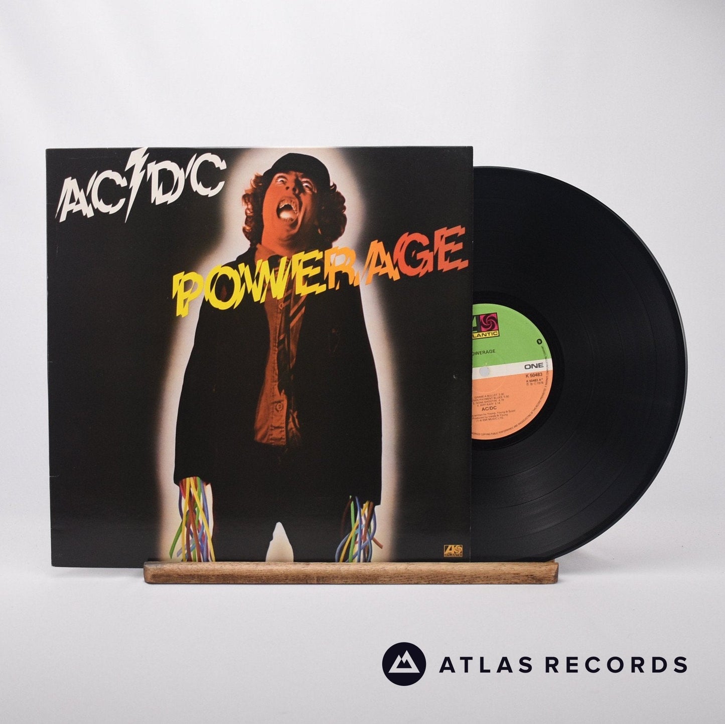 AC/DC - Powerage - Porky A1 B1 LP Vinyl Record - EX/EX