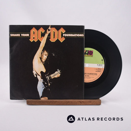 AC/DC - Shake Your Foundations - 7" Vinyl Record - EX/VG+