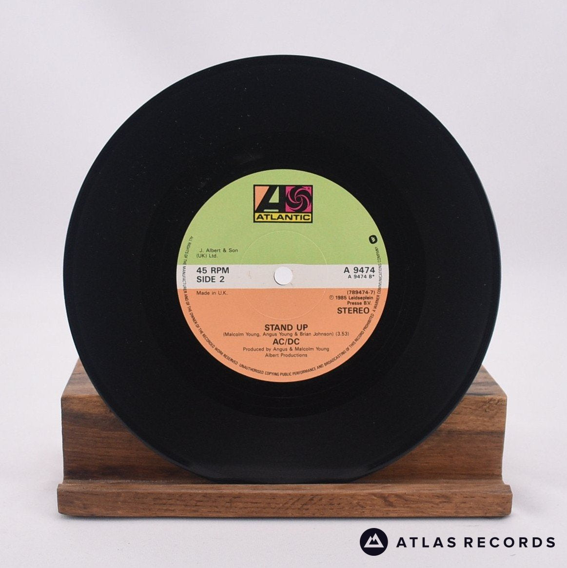 AC/DC - Shake Your Foundations - 7" Vinyl Record - EX/VG+