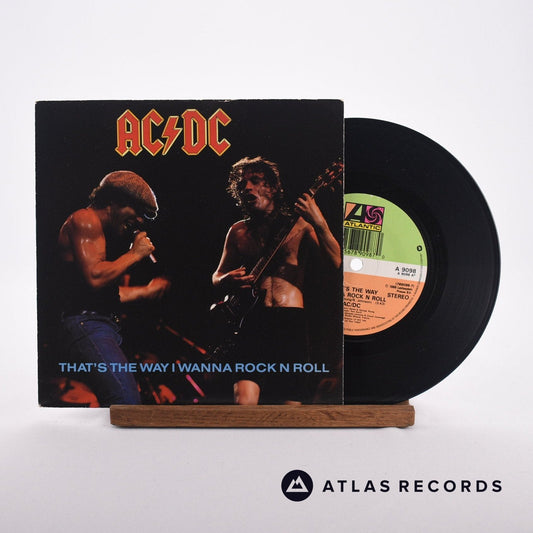 AC/DC - That's The Way I Wanna Rock N Roll - 7" Vinyl Record - VG+/EX