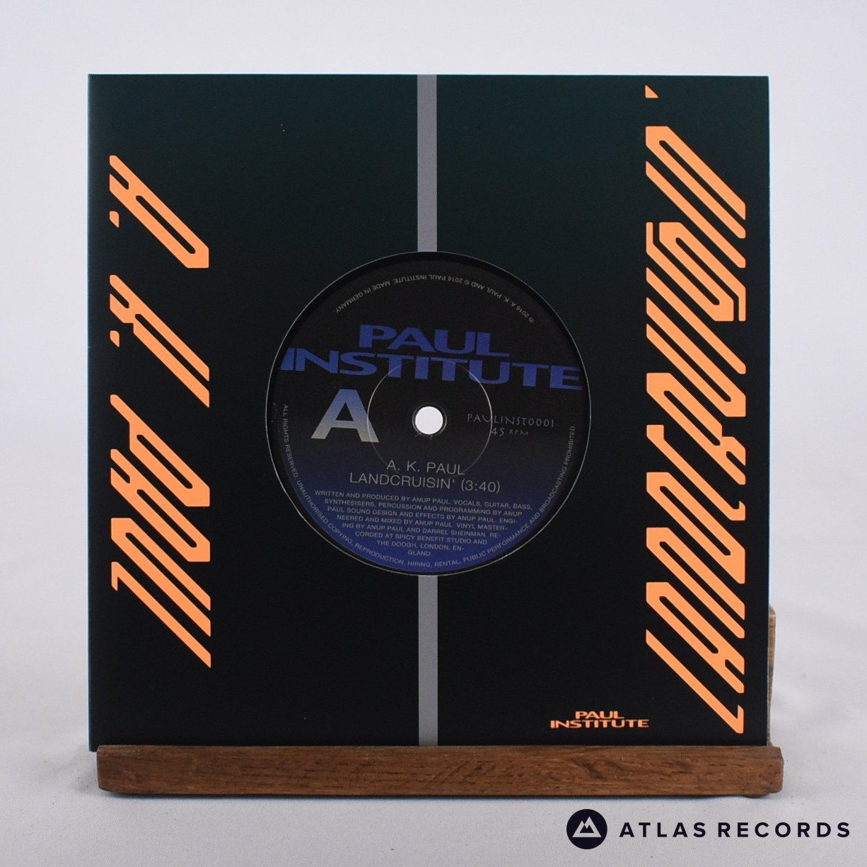 A.K. Paul - Landcruisin' - Limited Edition 7" Vinyl Record - NM/NM