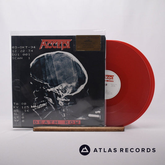 Accept - Death Row - 180G Red Limited Edition Double LP Vinyl Record - NM/NM