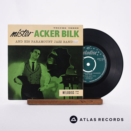 Acker Bilk And His Paramount Jazz Band - Mister Acker Bilk And His Paramount Jazz Band Volume Three - 7" EP Vinyl Record - VG+/VG+