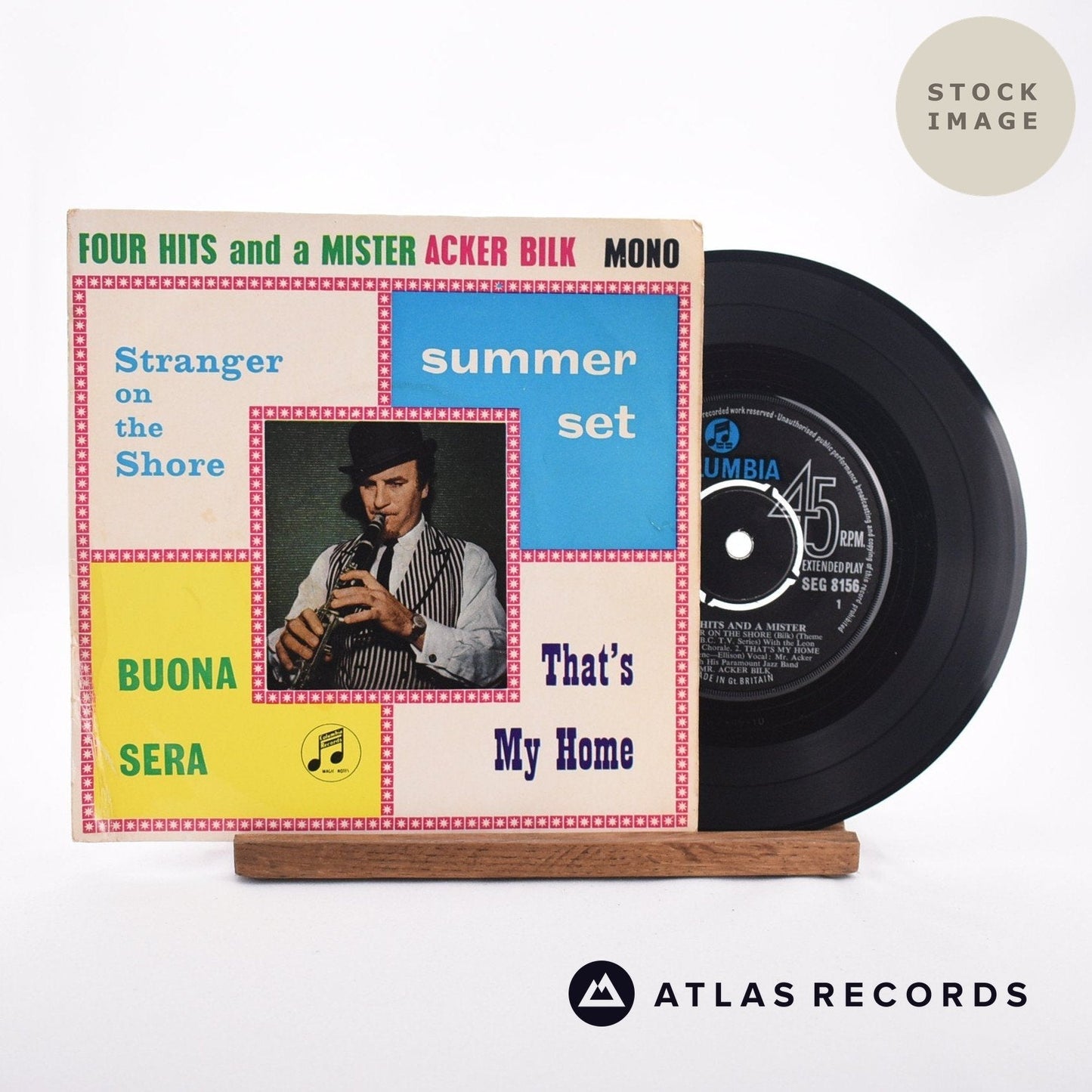 Acker Bilk - Four Hits And A Mister - 7" EP Vinyl Record