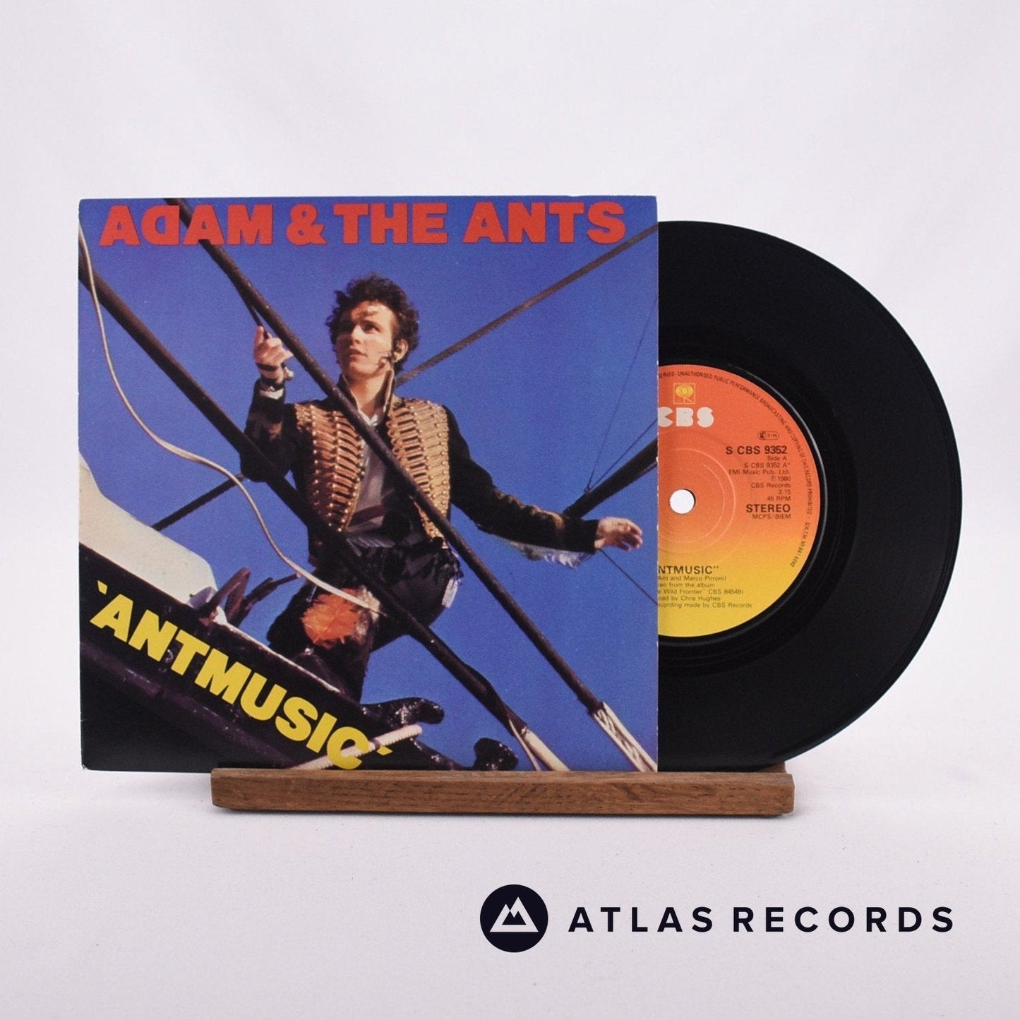 Adam And The Ants - Antmusic - 7" Vinyl Record - EX/EX