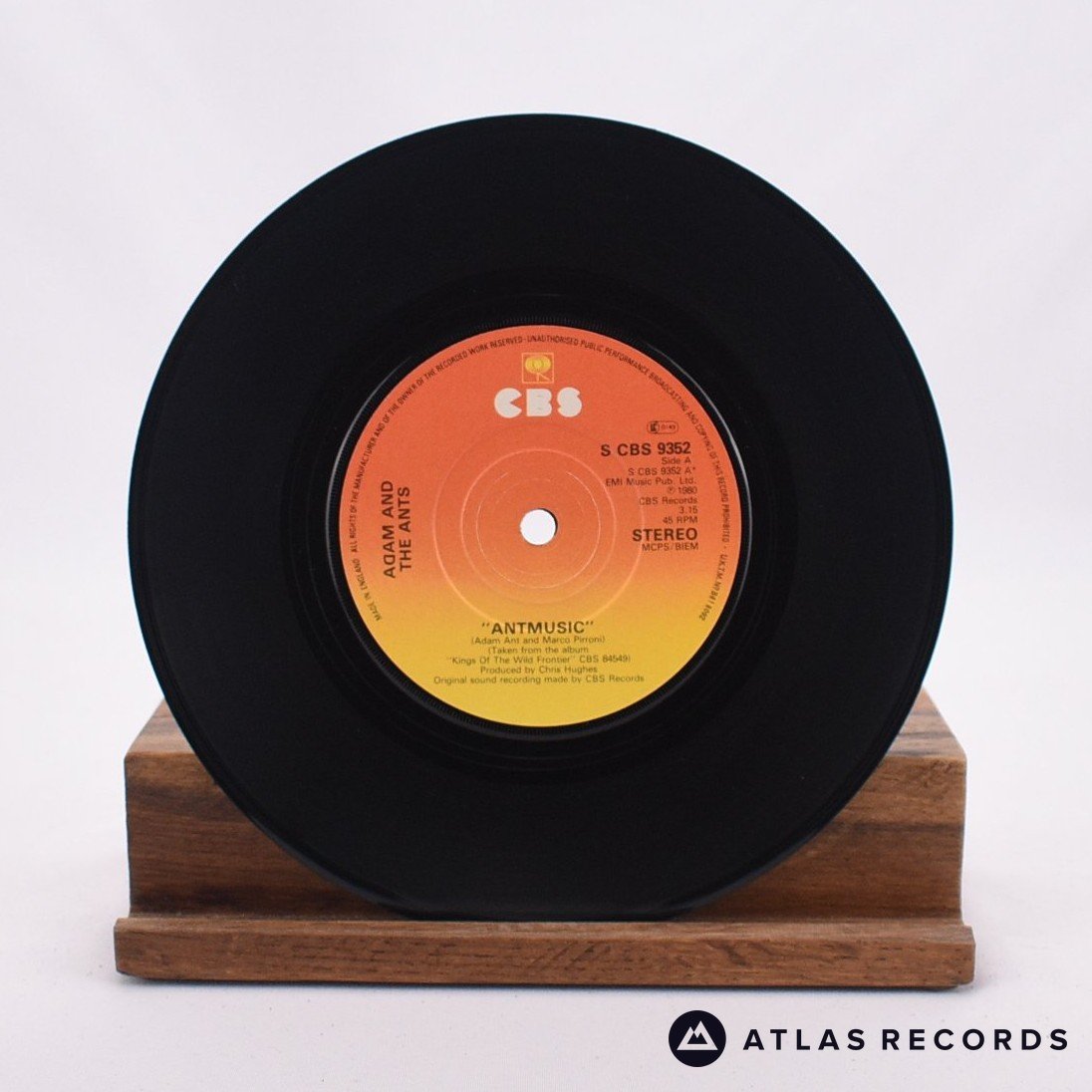 Adam And The Ants - Antmusic - 7" Vinyl Record - EX/EX