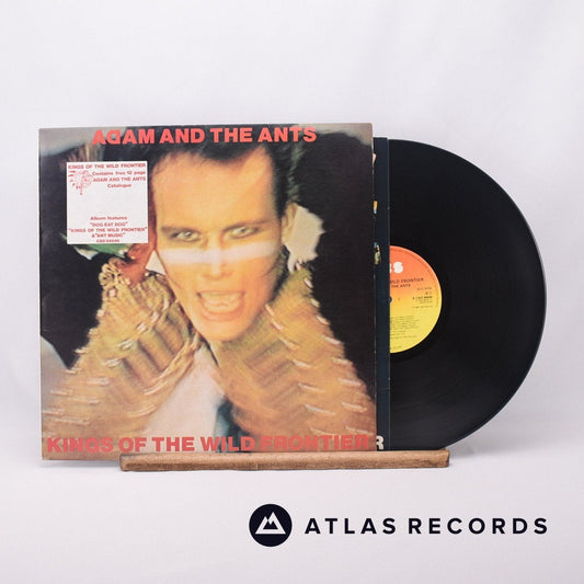 Adam And The Ants - Kings Of The Wild Frontier - A4 B3 LP Vinyl Record - EX/EX