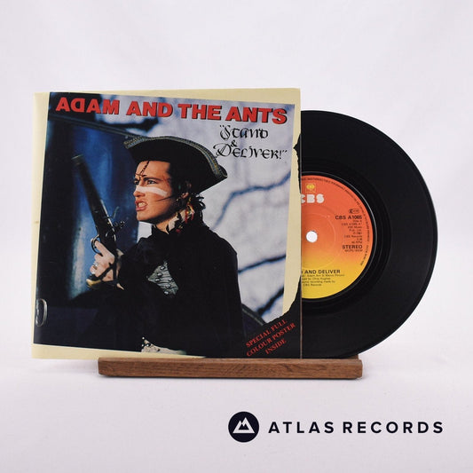 Adam And The Ants - Stand & Deliver! - Poster Sleeve 7" Vinyl Record - EX/EX