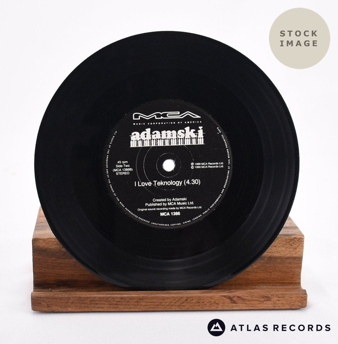 Adamski - N-R-G - 7" Vinyl Record
