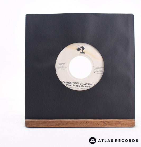 Admiral Tibet - Poor People Bawling - 7" Vinyl Record - VG+