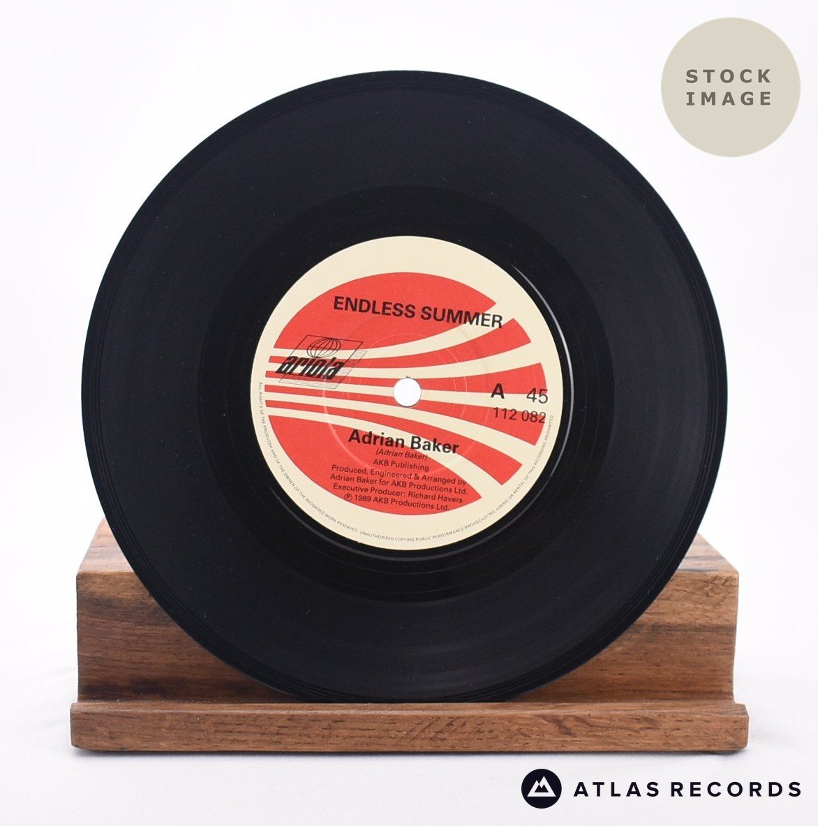 Adrian Baker - Endless Summer - 7" Vinyl Record