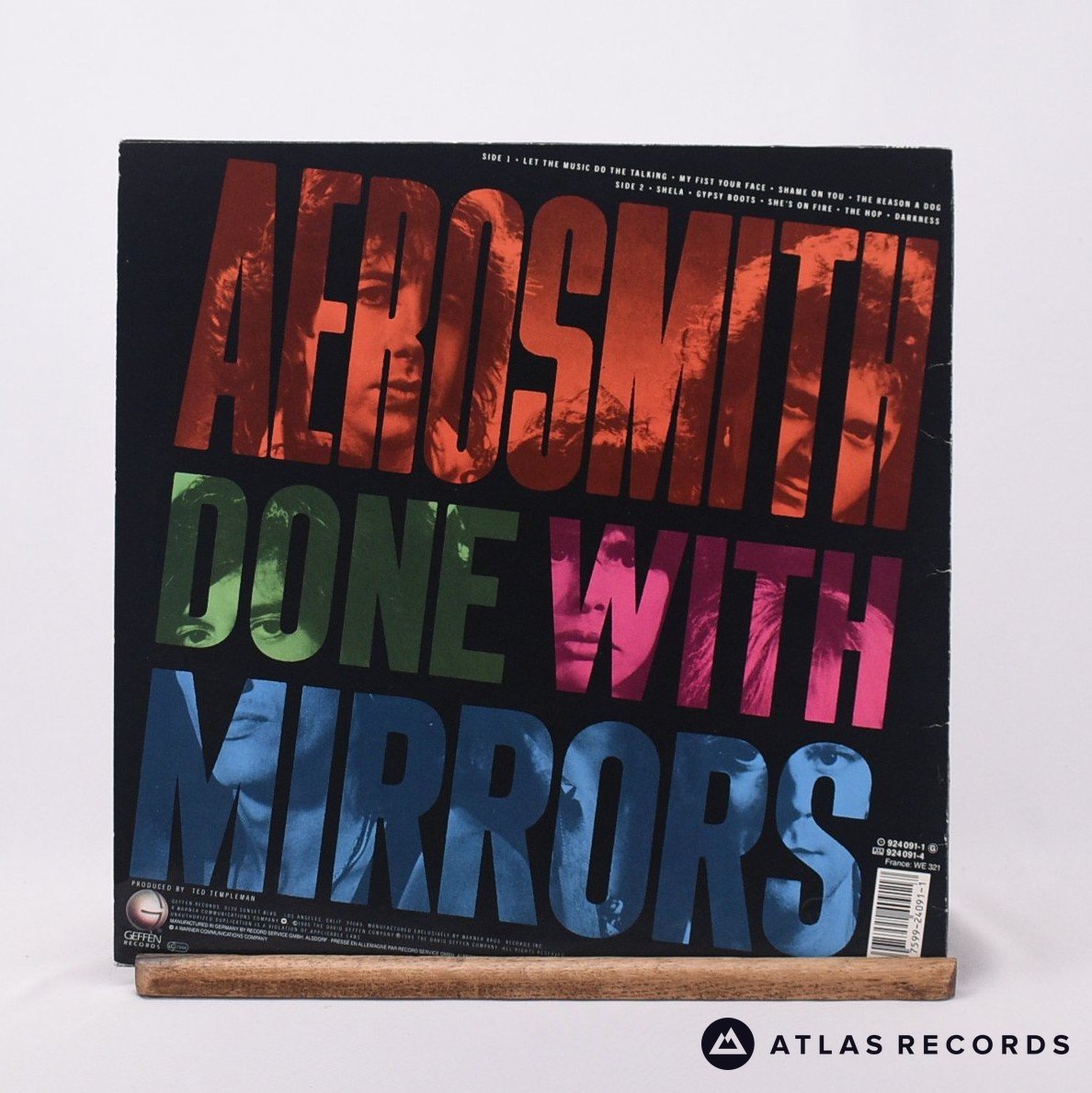 Aerosmith - Done With Mirrors - LP Vinyl Record - VG+/EX