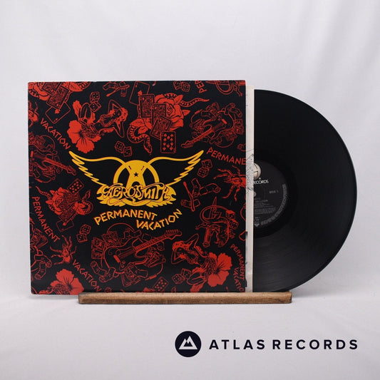 Aerosmith - Permanent Vacation - 1-A 1-B LP Vinyl Record - EX/EX